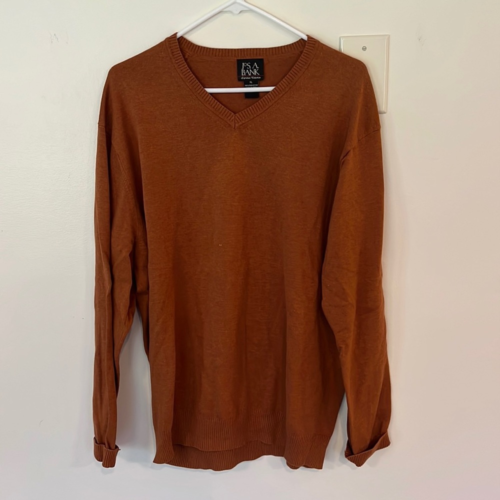 Jos. A. Bank V-Neck Sweater - XL
